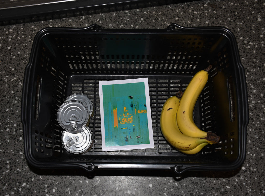 Green Neon Fruit - Photo Print, Neon Sign Green Edit