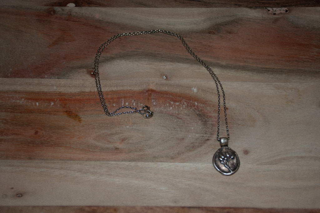 The Bloom Pendent - Sterling silver pendent with chain