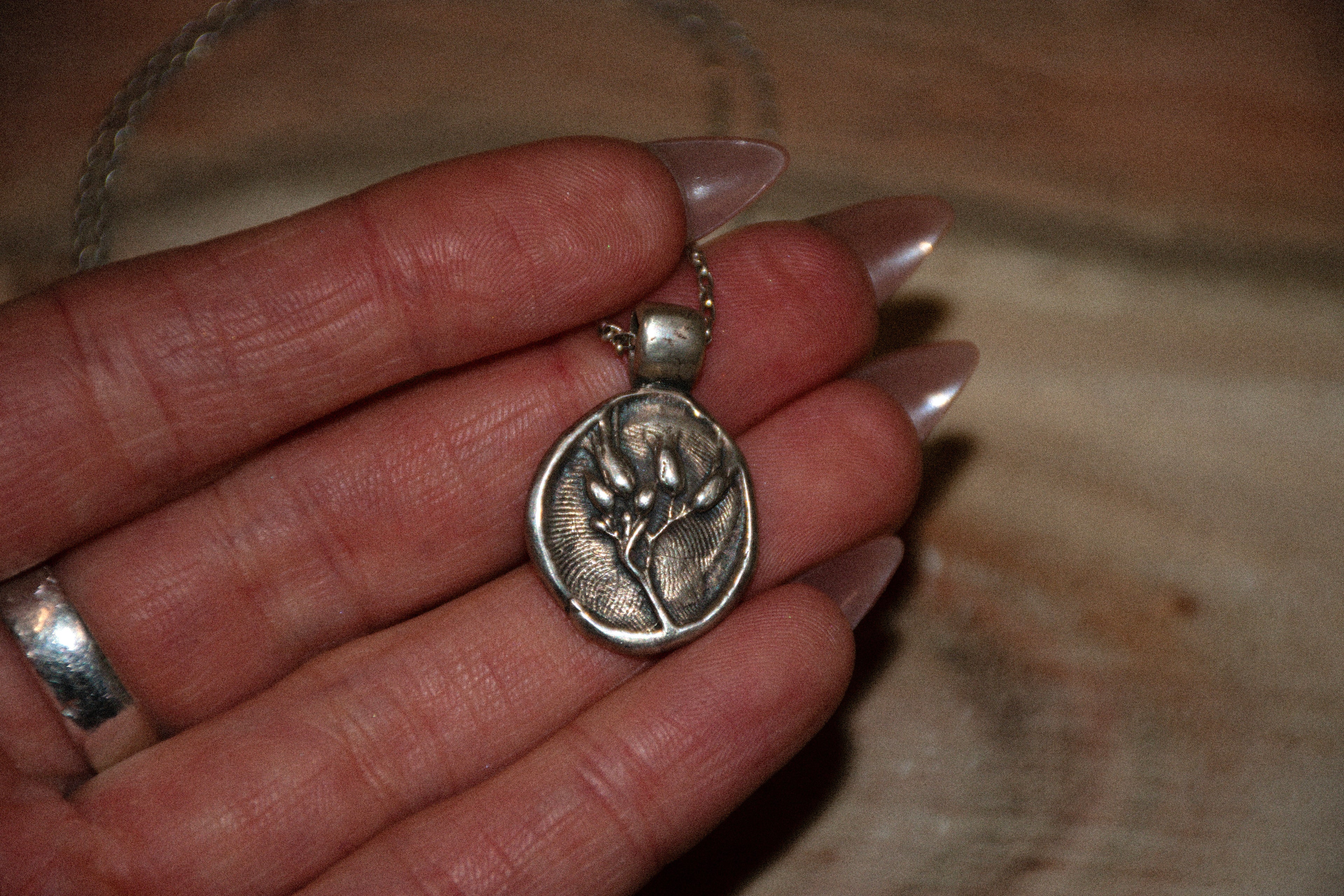 The Bloom Pendent - Sterling silver pendent with chain