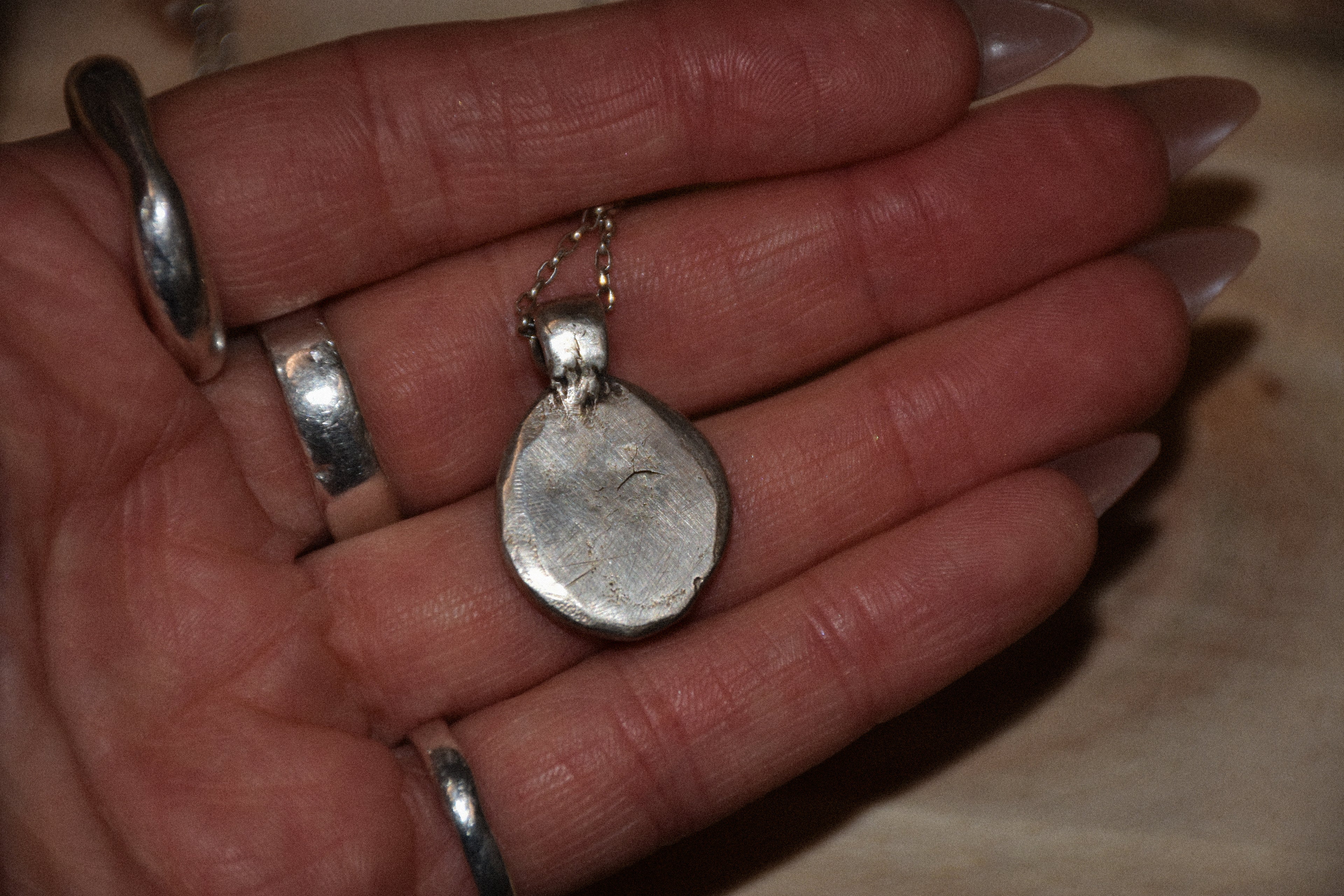 The Bloom Pendent - Sterling silver pendent with chain